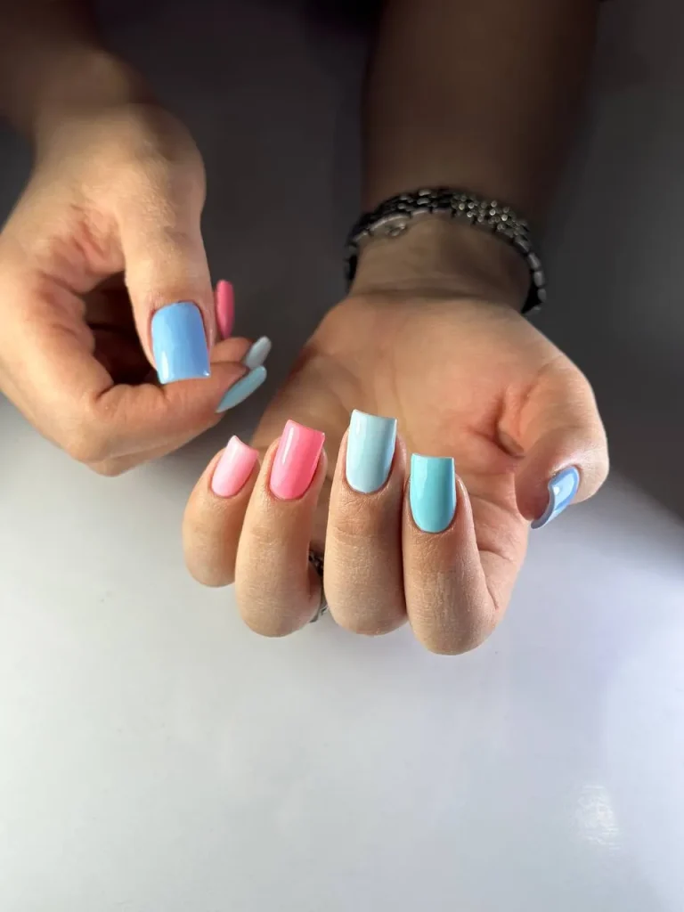 مدل کاشت ناخن- نمونه کار بهترین سالن کاشت ناخن در صادقیه تهران (60)