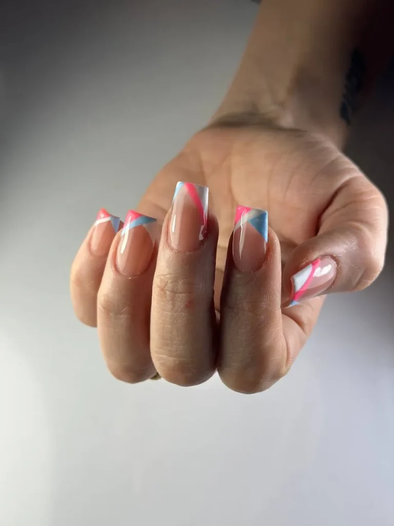 مدل کاشت ناخن- نمونه کار بهترین سالن کاشت ناخن در صادقیه تهران (61)