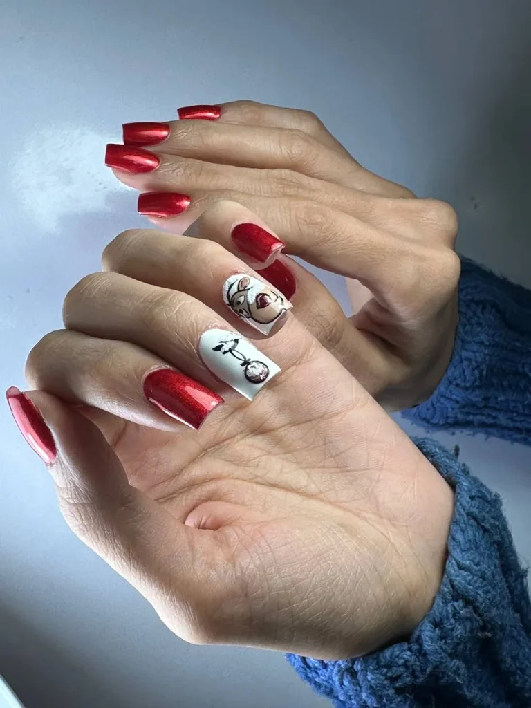 مدل کاشت ناخن- نمونه کار بهترین سالن کاشت ناخن در صادقیه تهران (8)