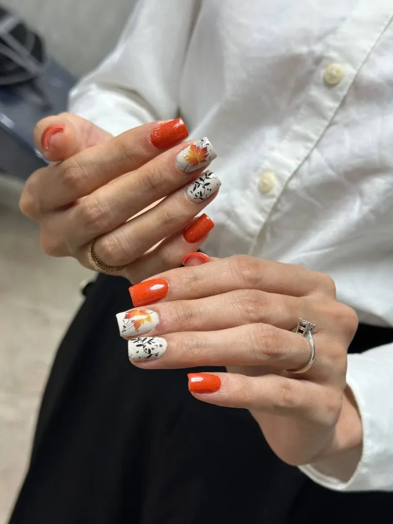 مدل کاشت ناخن- نمونه کار بهترین سالن کاشت ناخن در صادقیه تهران (9)