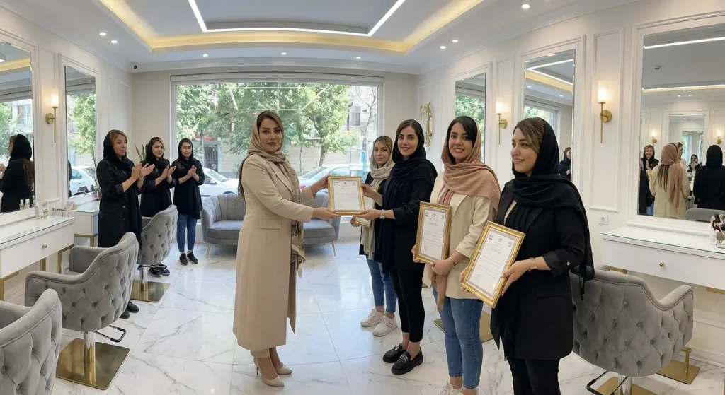 مدرک فنی حرفه‌ای کاشت ناخن چه مزایایی برای ورود به بازار کار دارد؟