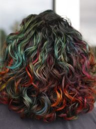 رنگ موی فانتزی بهترین سالن زیبایی صادقیه اریاشهر